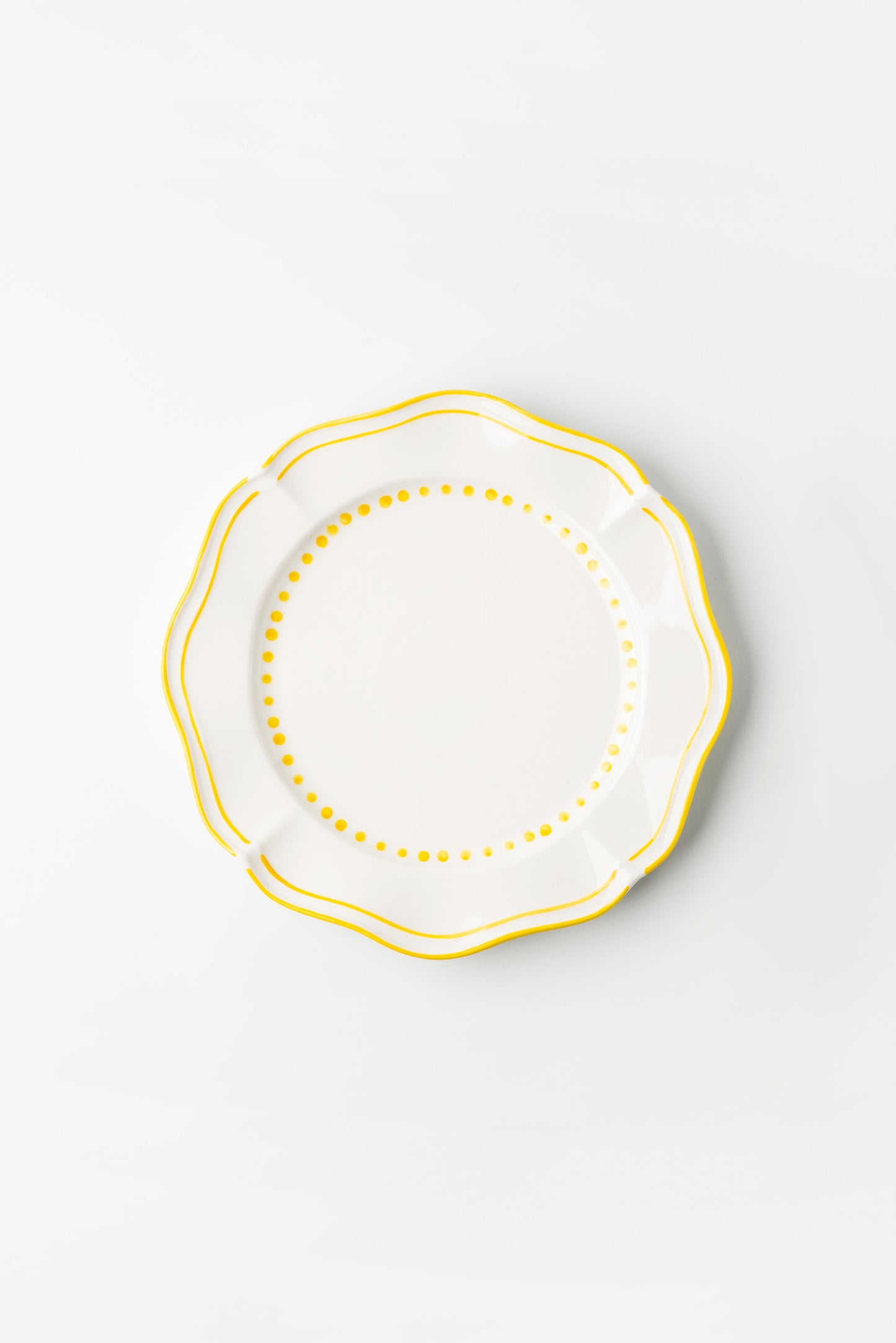 Capri Yellow Dinner Plate