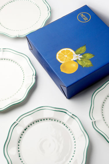 Capri Green Dinner Plates