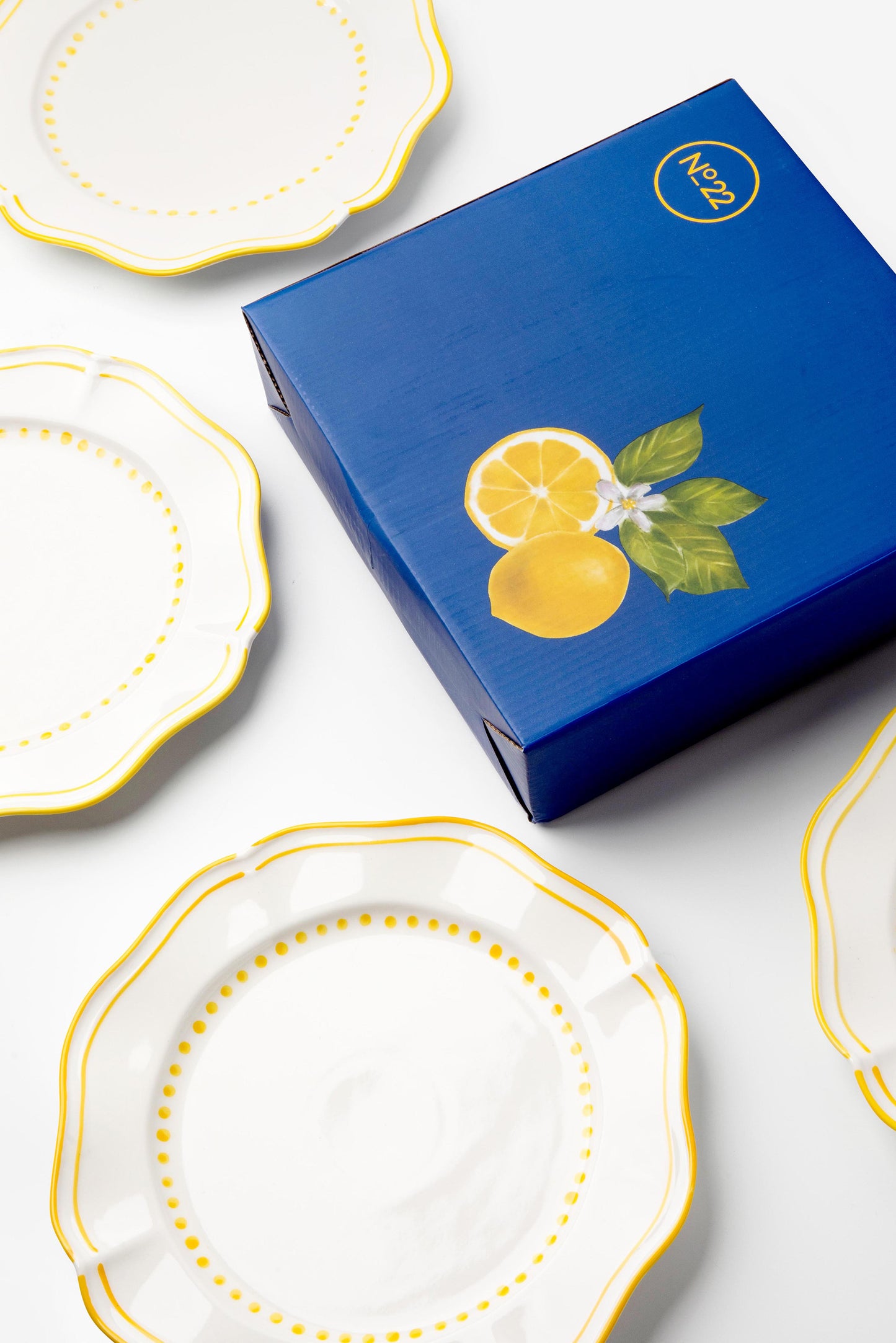 Capri Yellow Dinner Plate