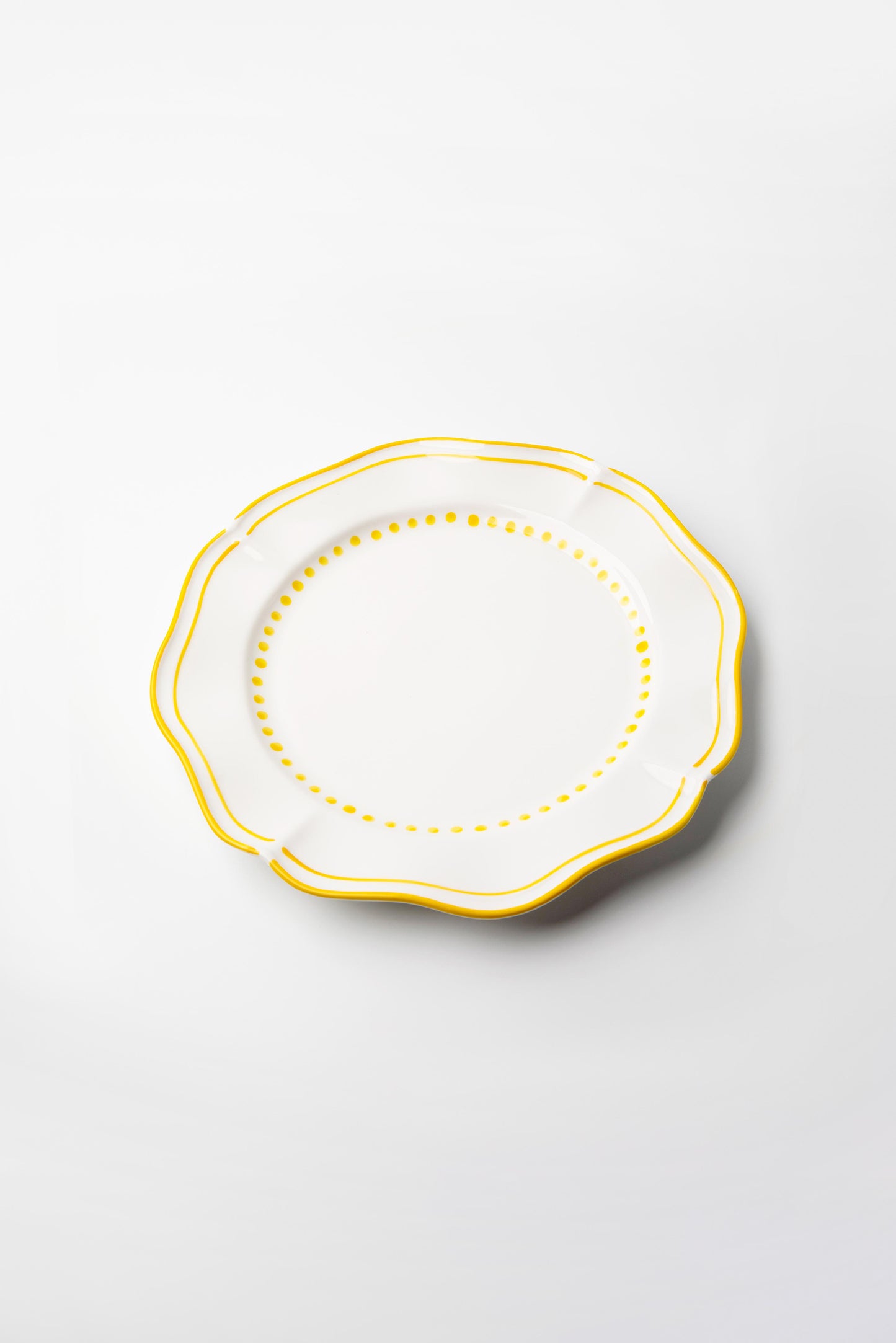 Capri Yellow Dinner Plate