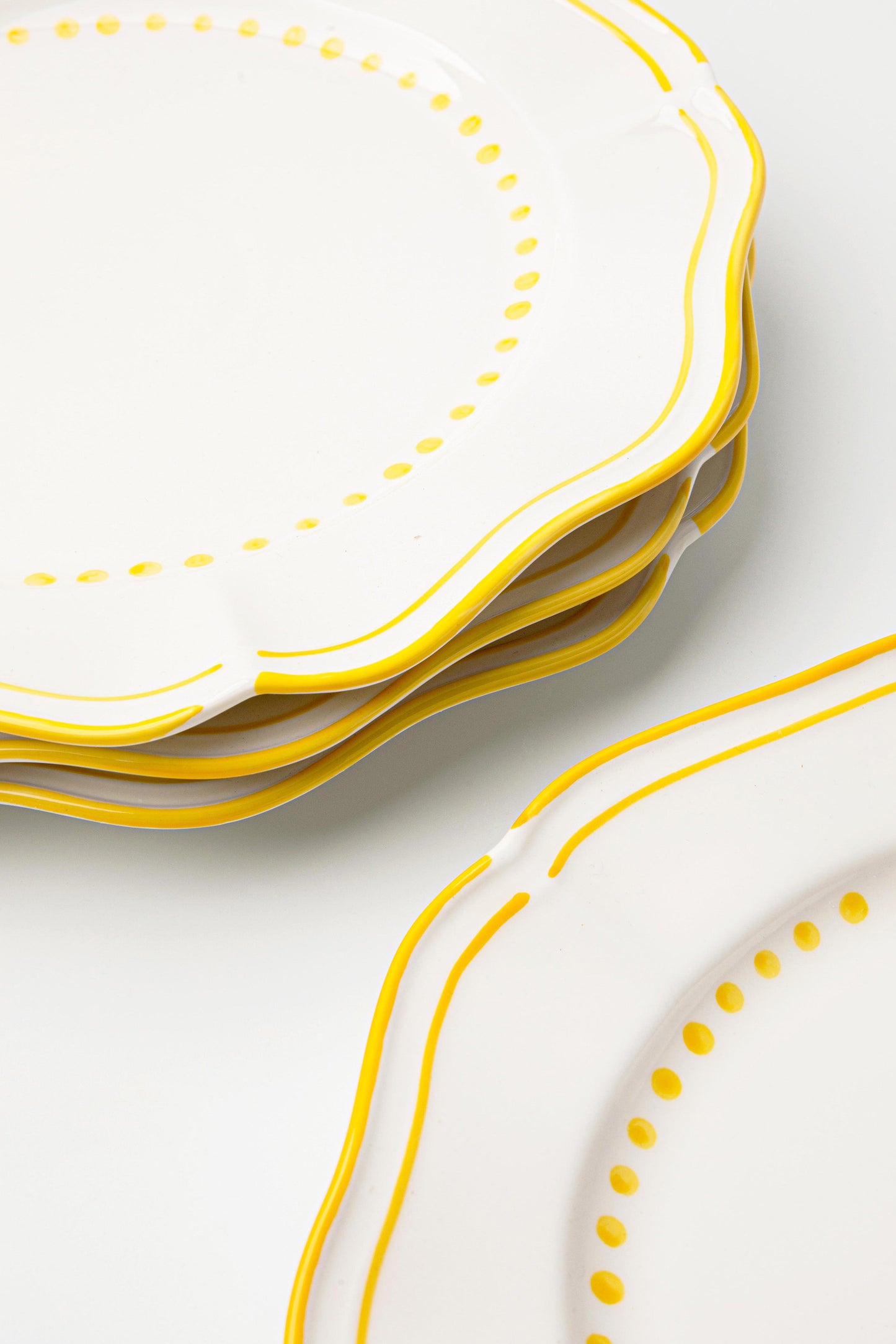 Capri Yellow Dinner Plate