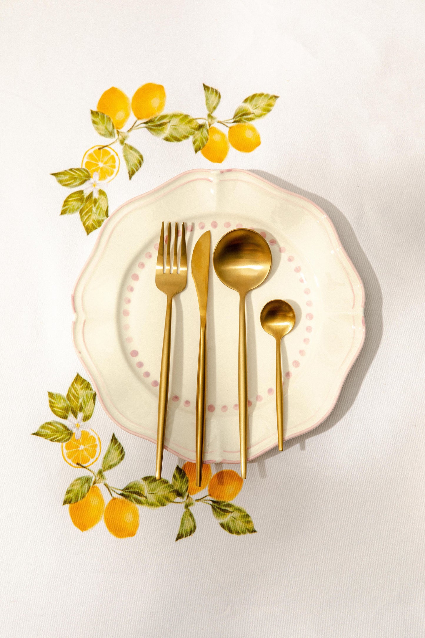 Gold Cutlery Set