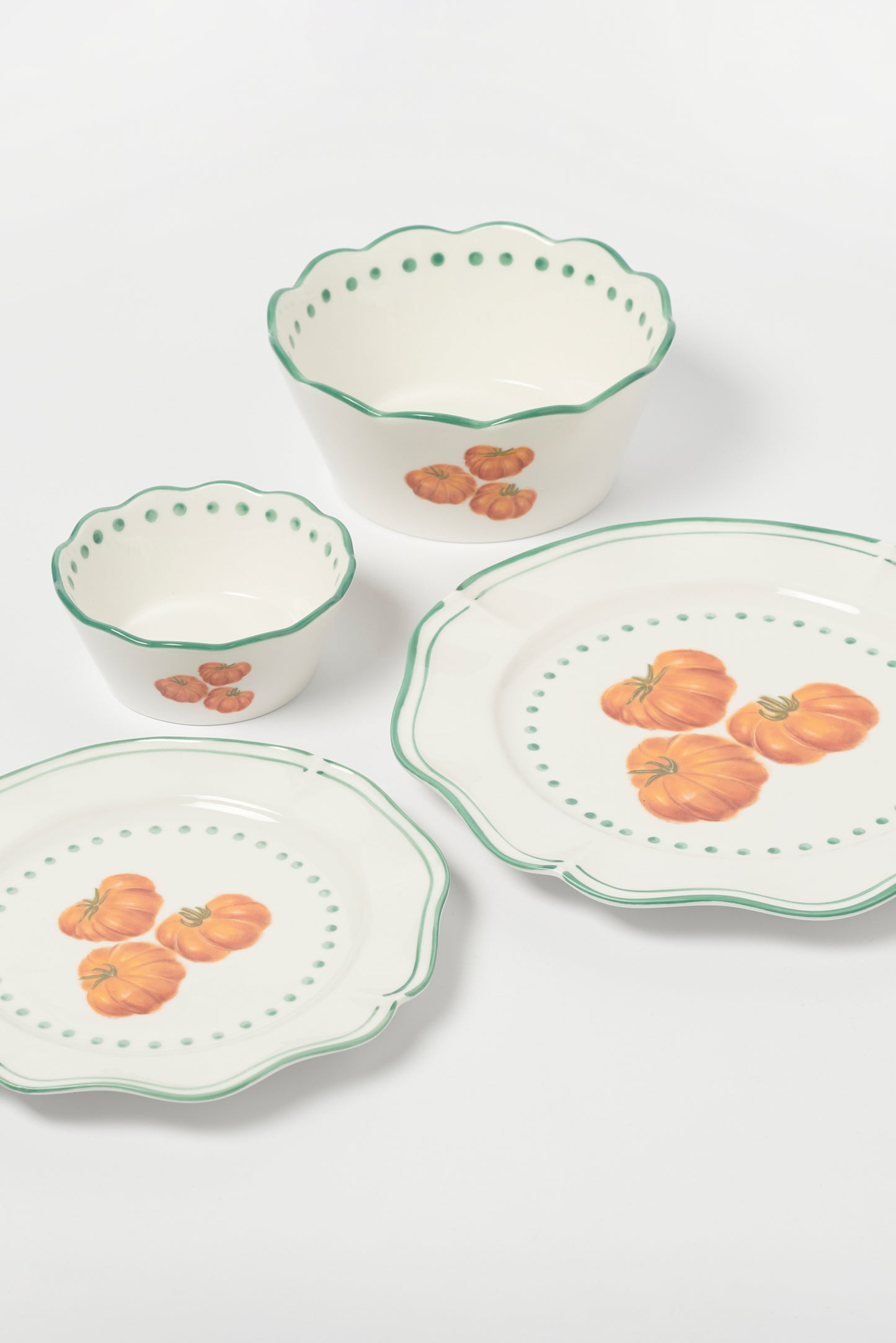 Capri 2.0 Green Dinner Plate