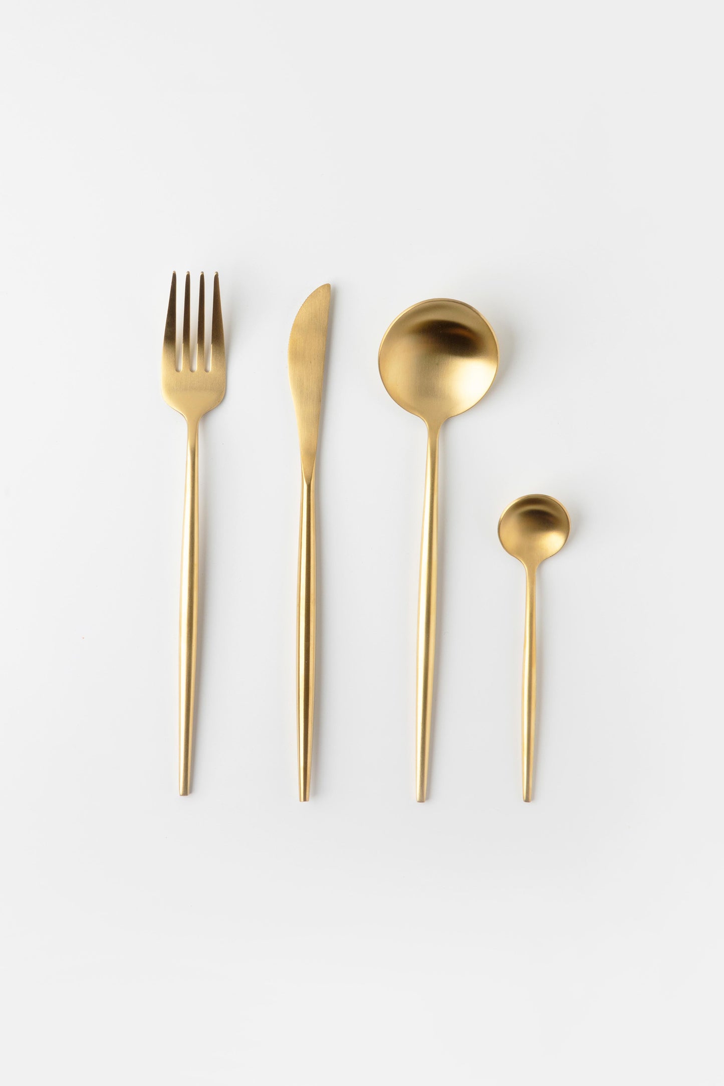 Gold Cutlery Set
