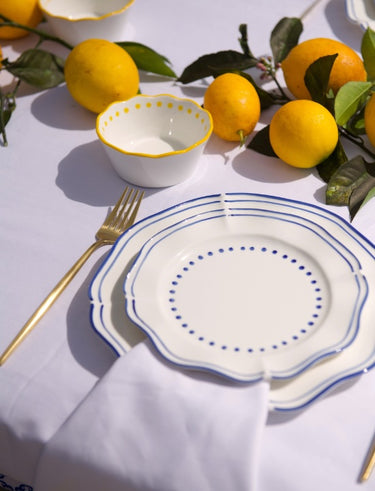 Capri Blue Dinner Plates