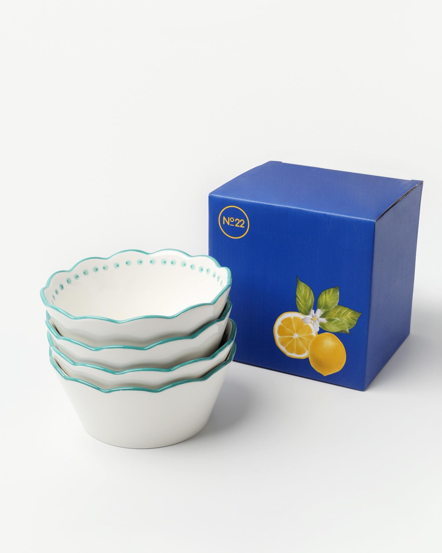 Capri Turqoise Maxi Bowls