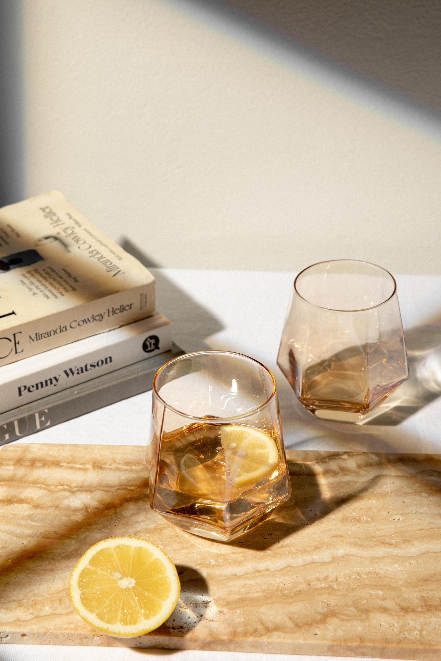 Diamant Peach Tumblers