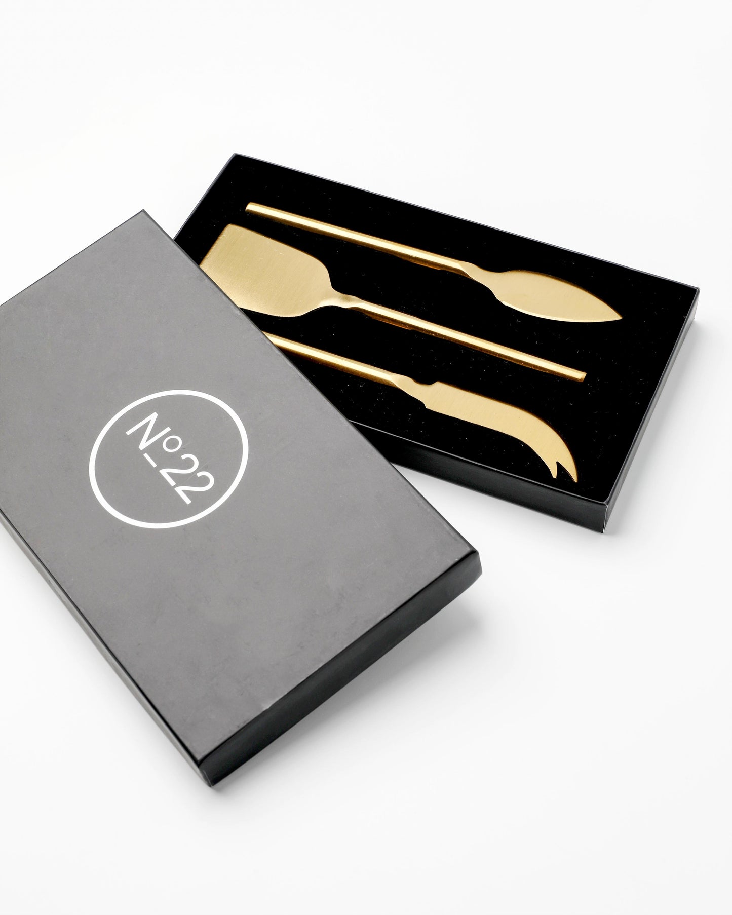 Gold Cheese Knives