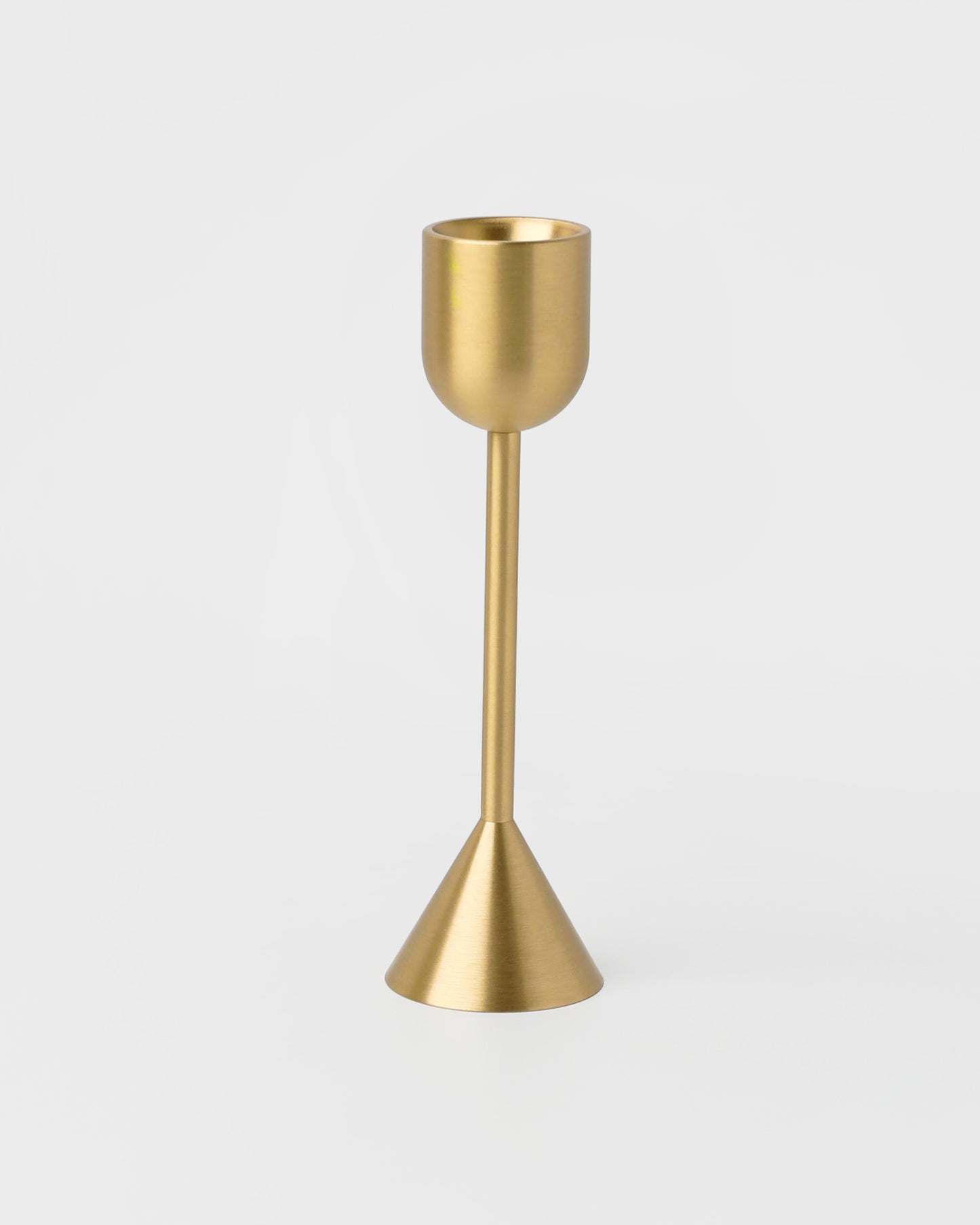 Gold Candlestick Holder (Medium)