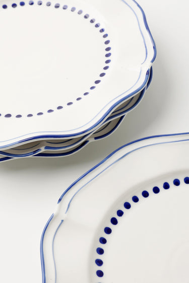 Capri Blue Plates Set
