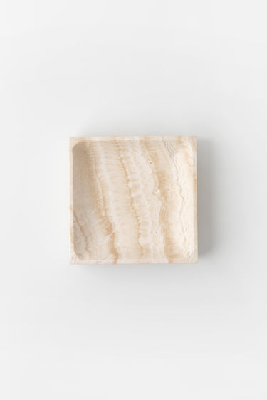 Travertine Catchall Bowl