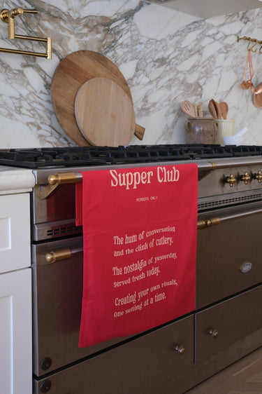 Supper Club Tea Towel
