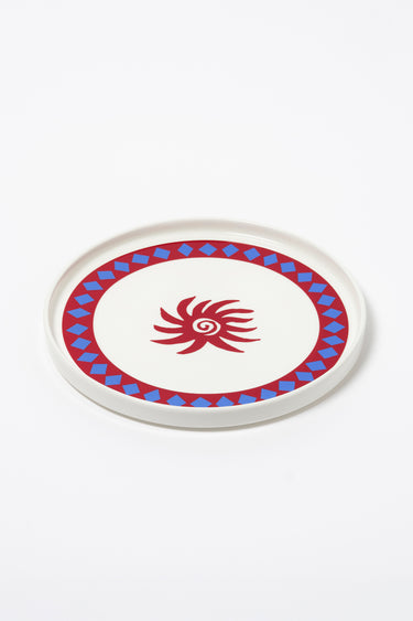 Peppa Hart Fleur Plates