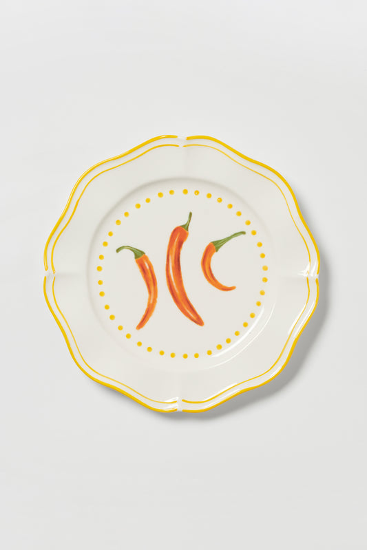 Capri 2.0 Yellow Dinner Plate