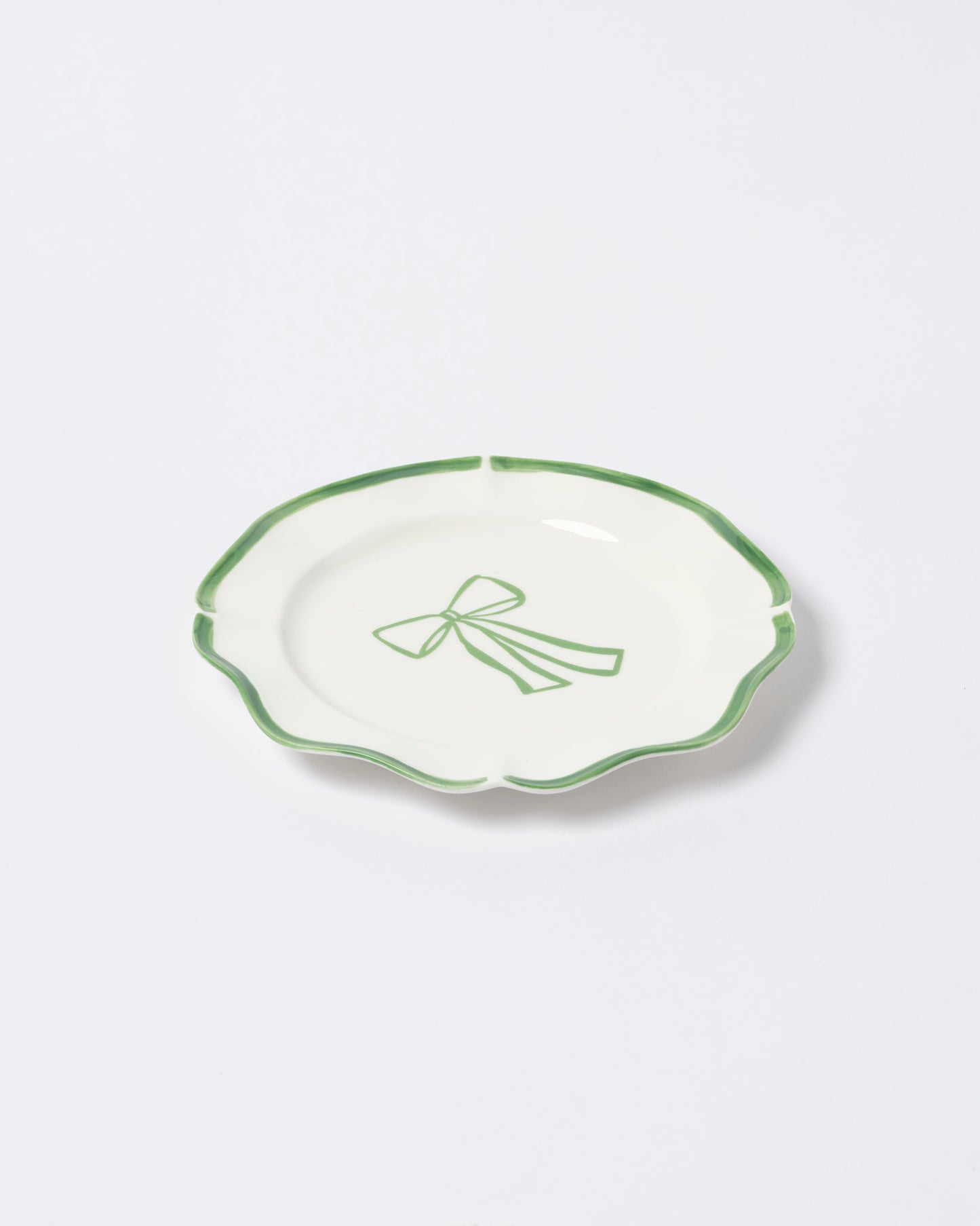 The Season Green Bow Side Plate