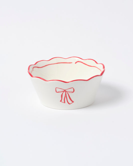 The Season Red Bow Maxi Bowl