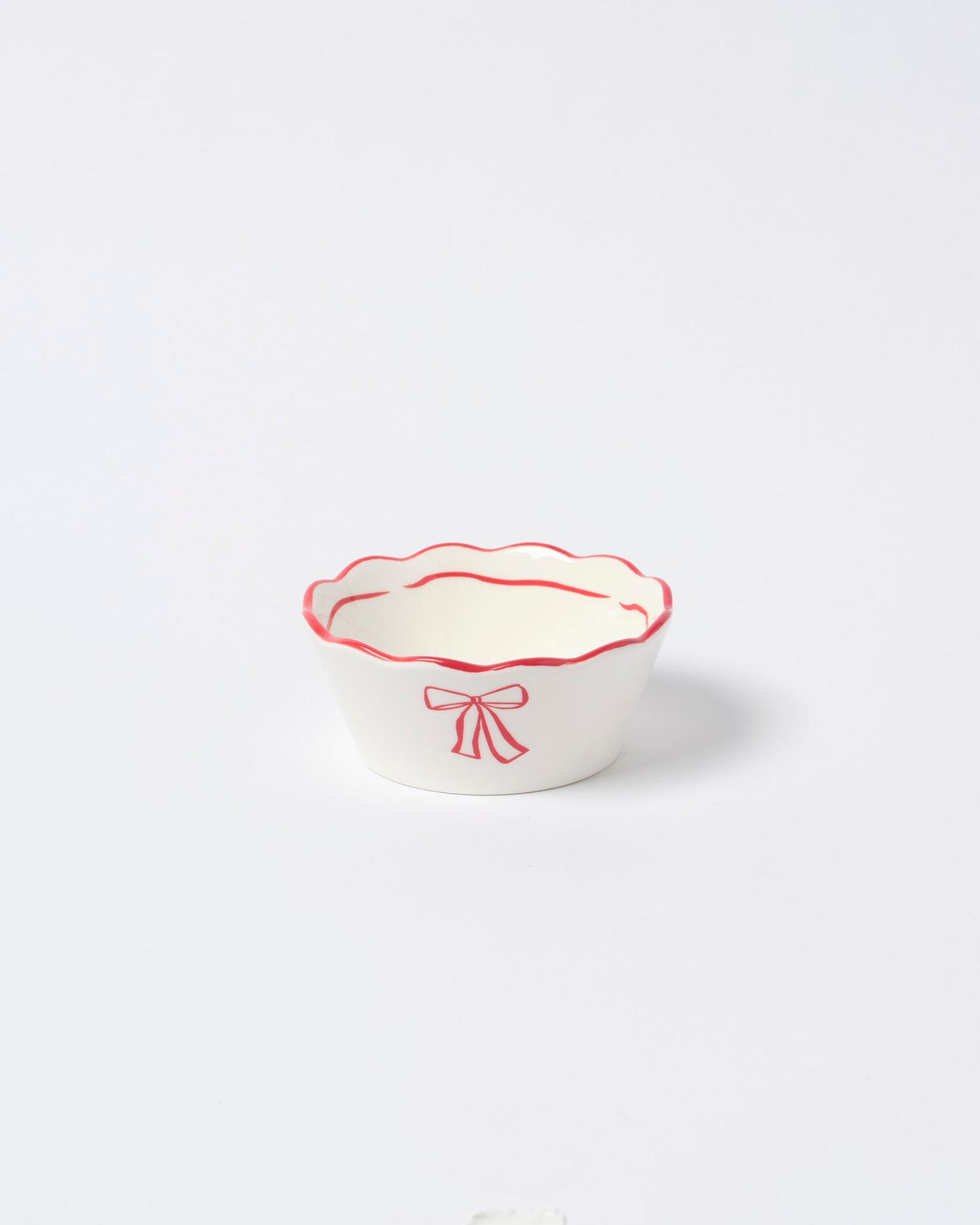 The Season Red Bow Mini Bowls