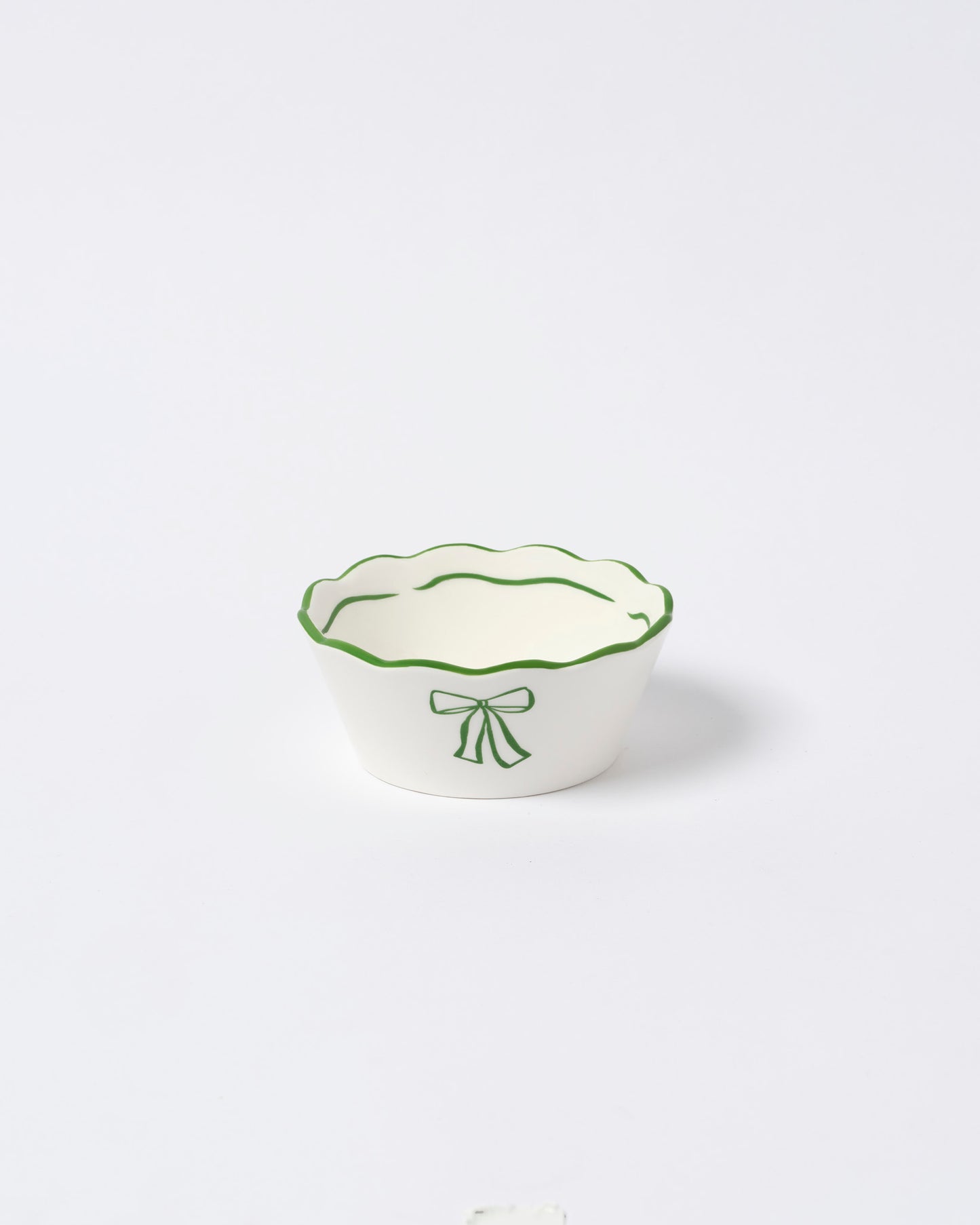 The Season Green Bow Mini Bowls