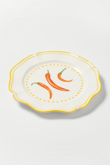 Capri 2.0 Yellow Dinner Plates