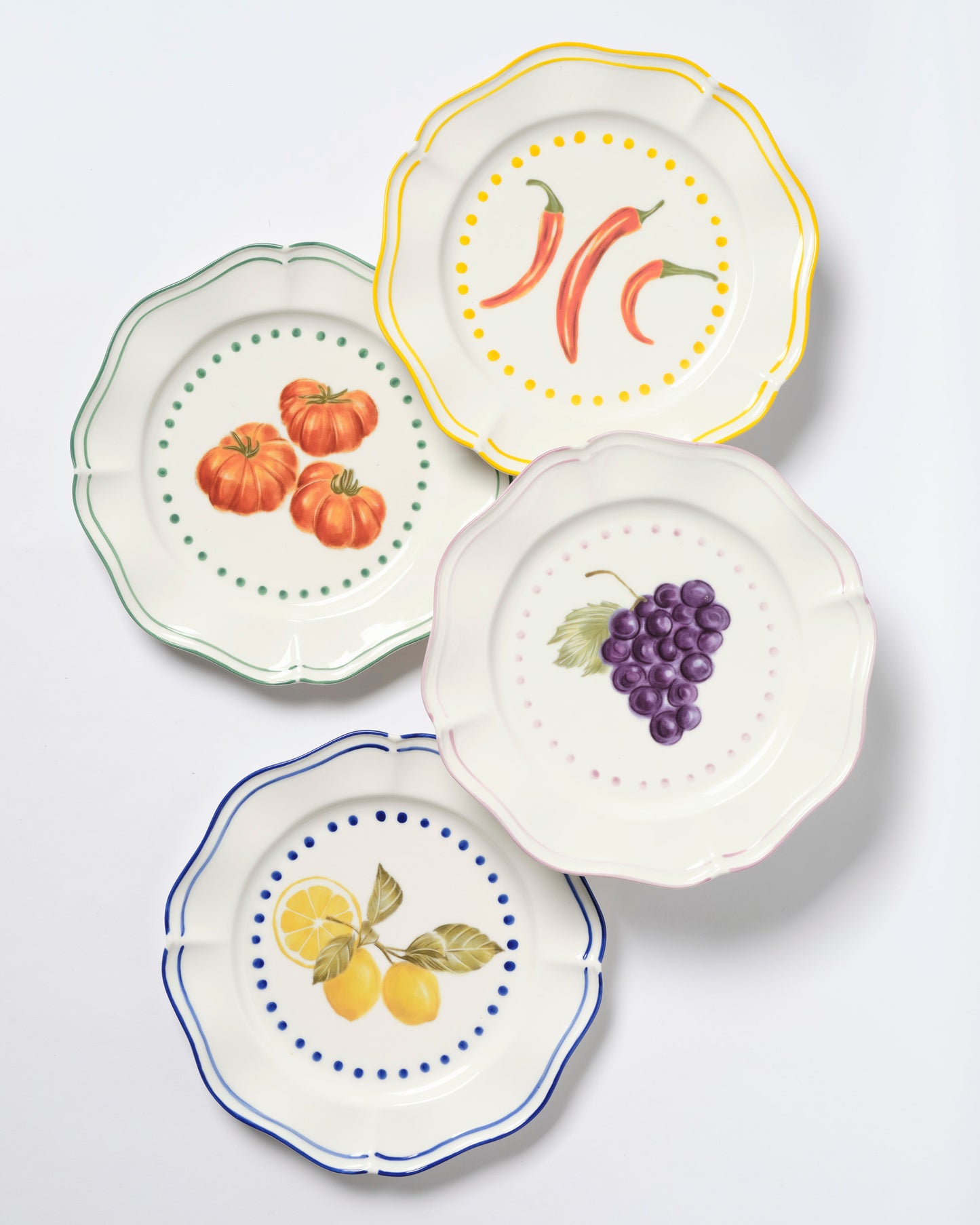 Capri 2.0 Mixed Dinner Plates