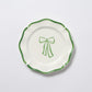 The Season Green Bow Side Plate