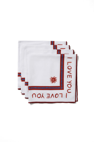 Peppa Hart Goldie Napkins