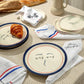 Paris Plates Set & Napkins