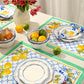 Capri Napkins, Placemats & Tablecloth