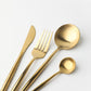 Gold Cutlery Set