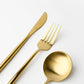 Gold Cutlery Set