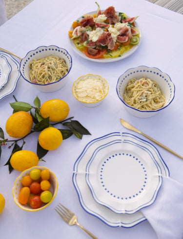 Capri Blue Dinner Plates