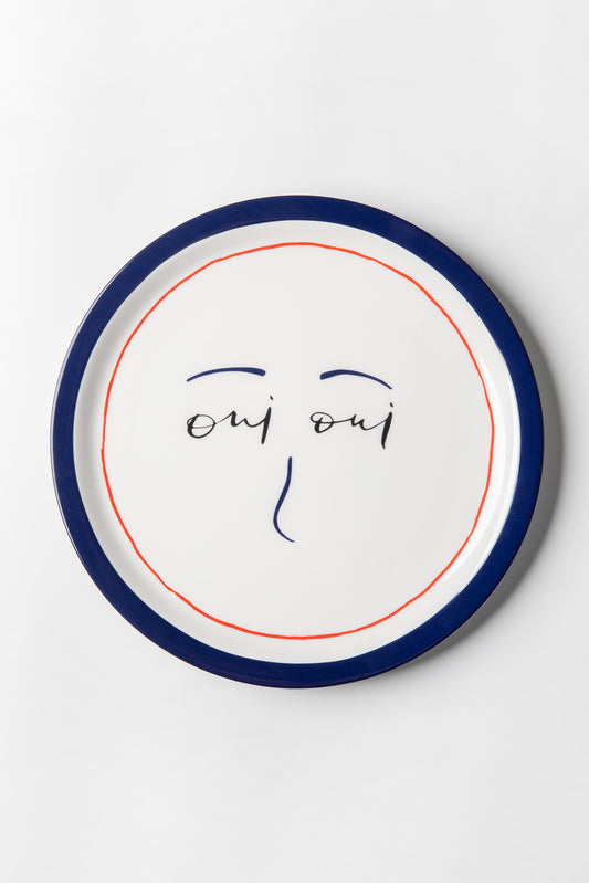 Paris Oui Oui Plate