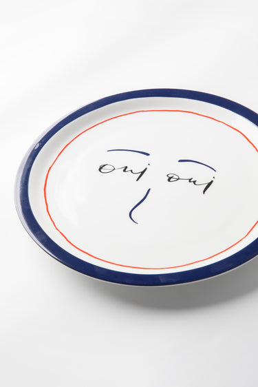 Paris Oui Oui Plate