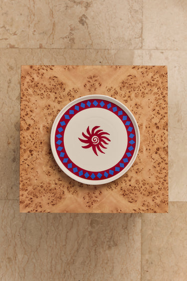 Peppa Hart Fleur Plates