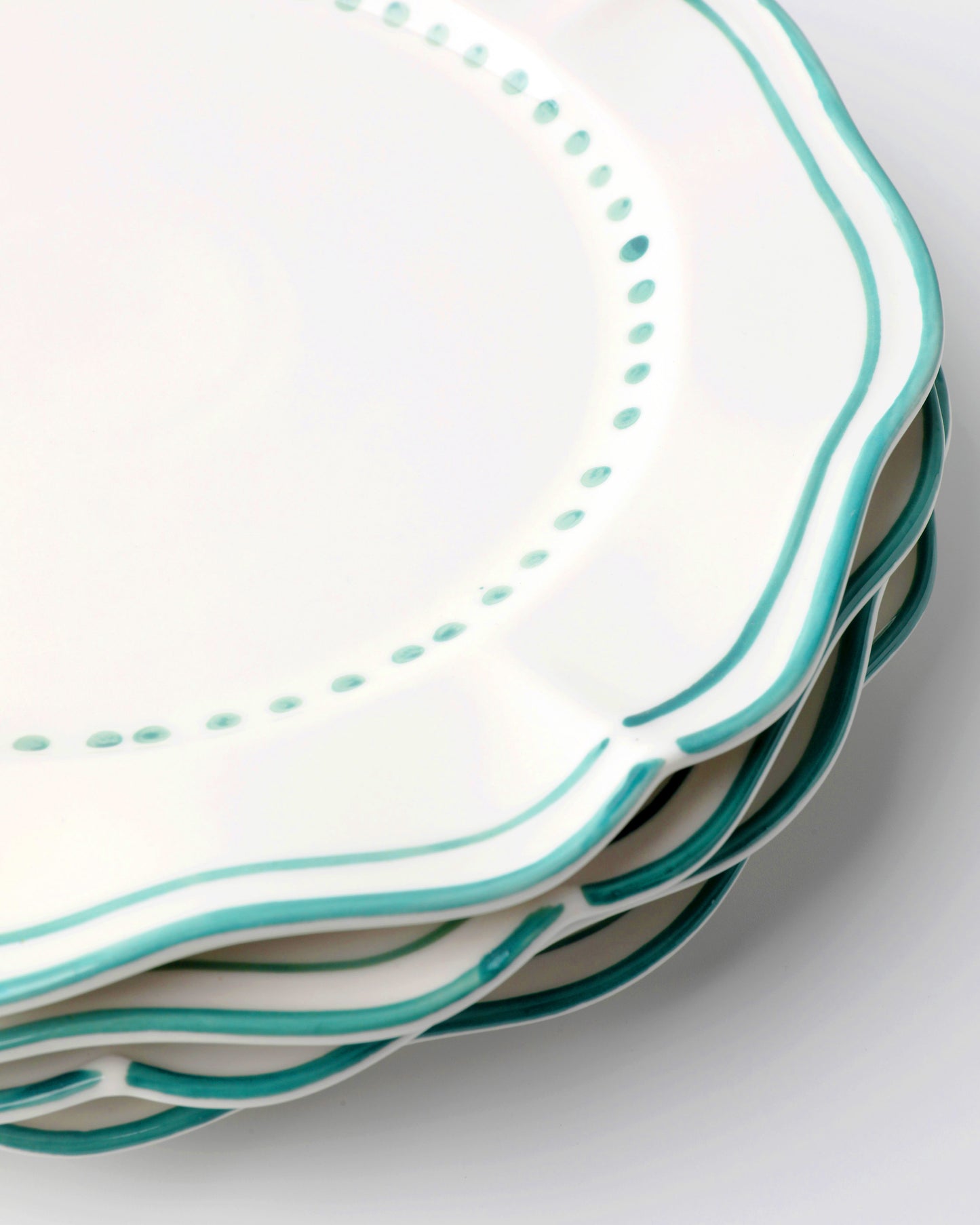 Capri Turquoise Side Plates