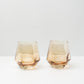 Diamant Peach Tumblers