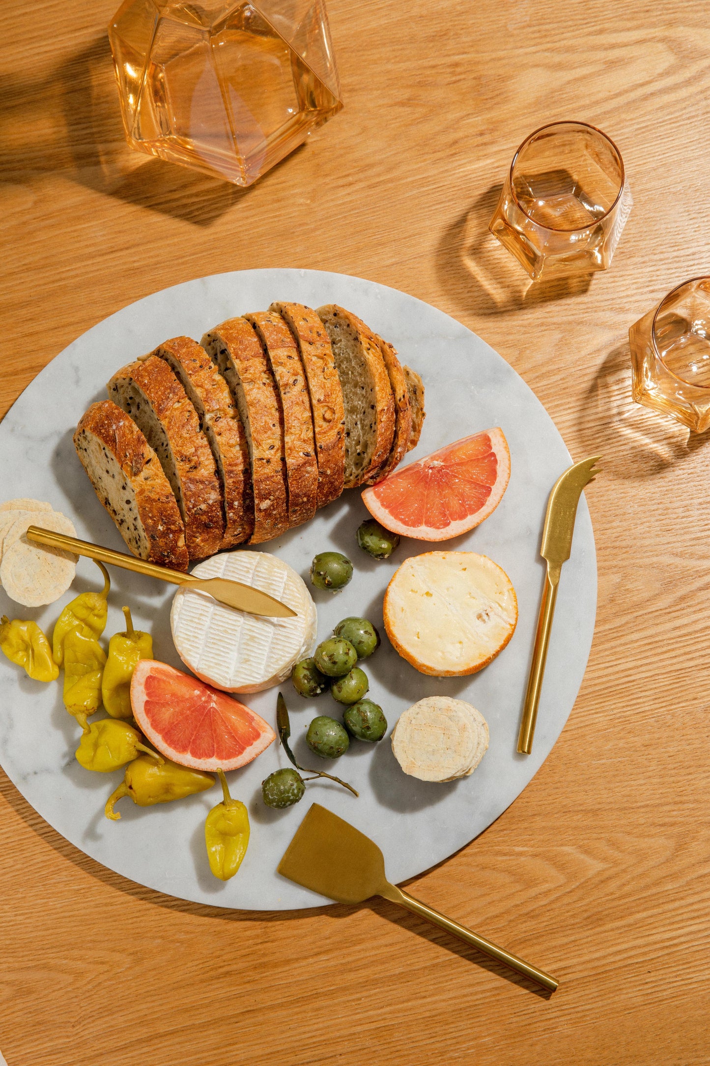 Marble Cheese Platter (Large)