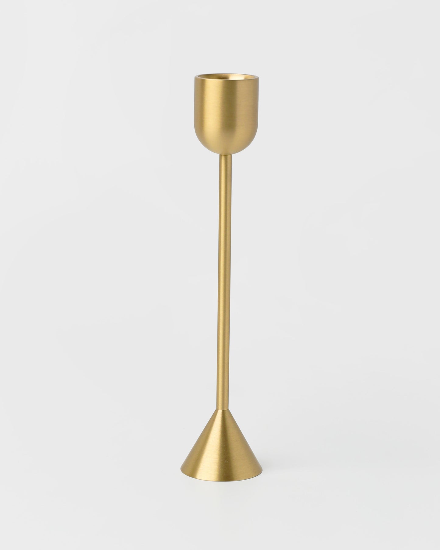 Gold Candlestick Holders (Large)