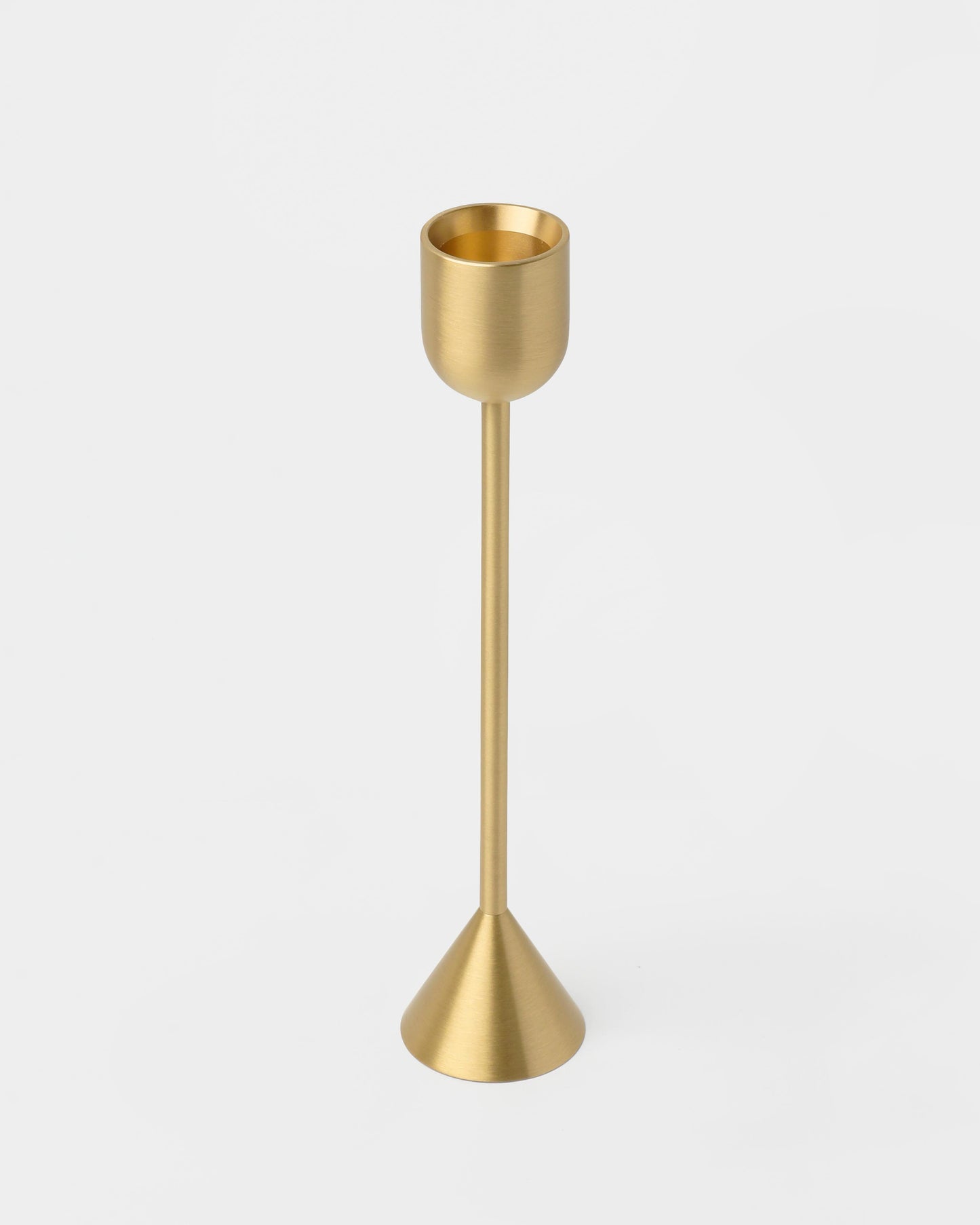 Gold Candlestick Holders (Large)