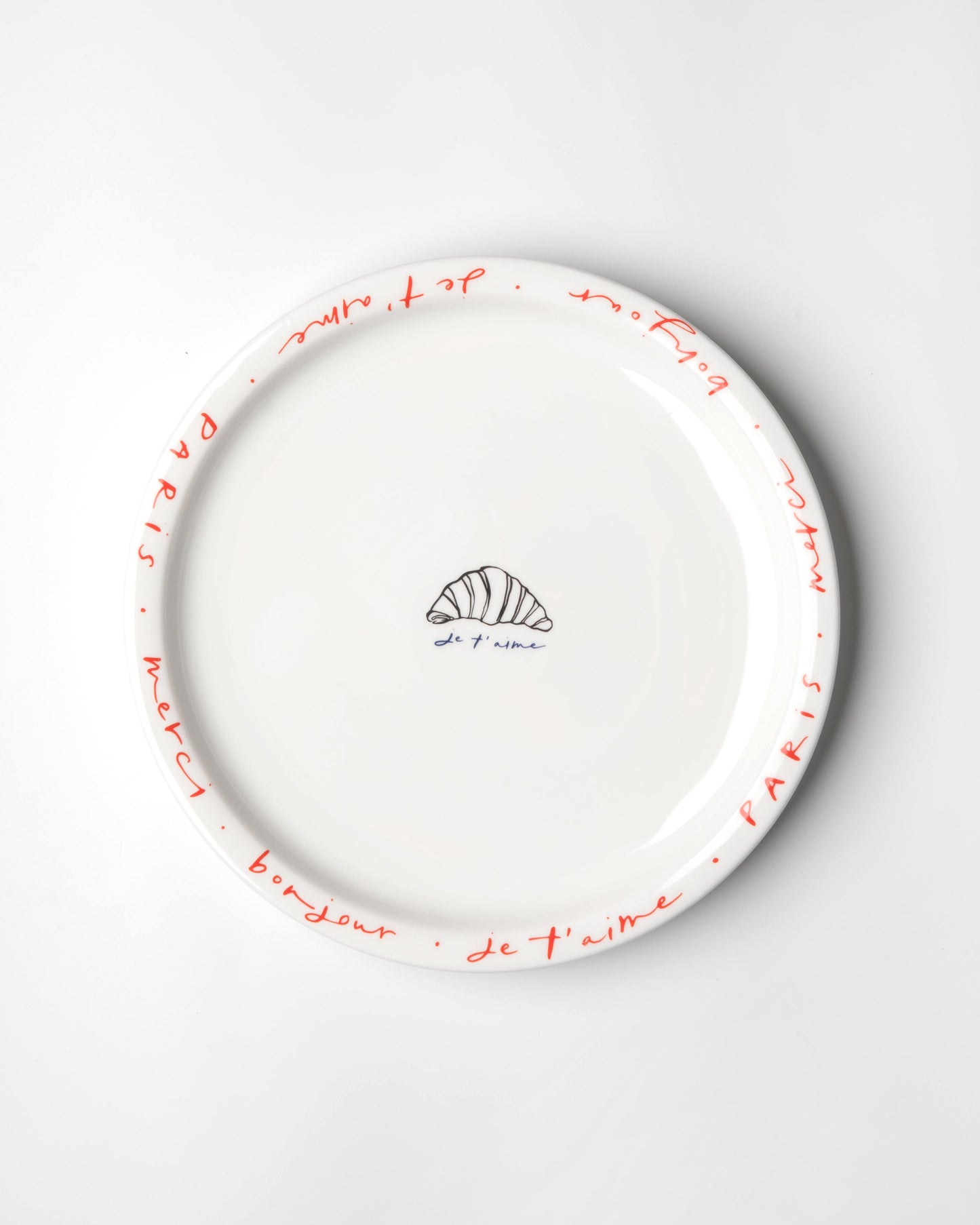 Paris Croissant Plates