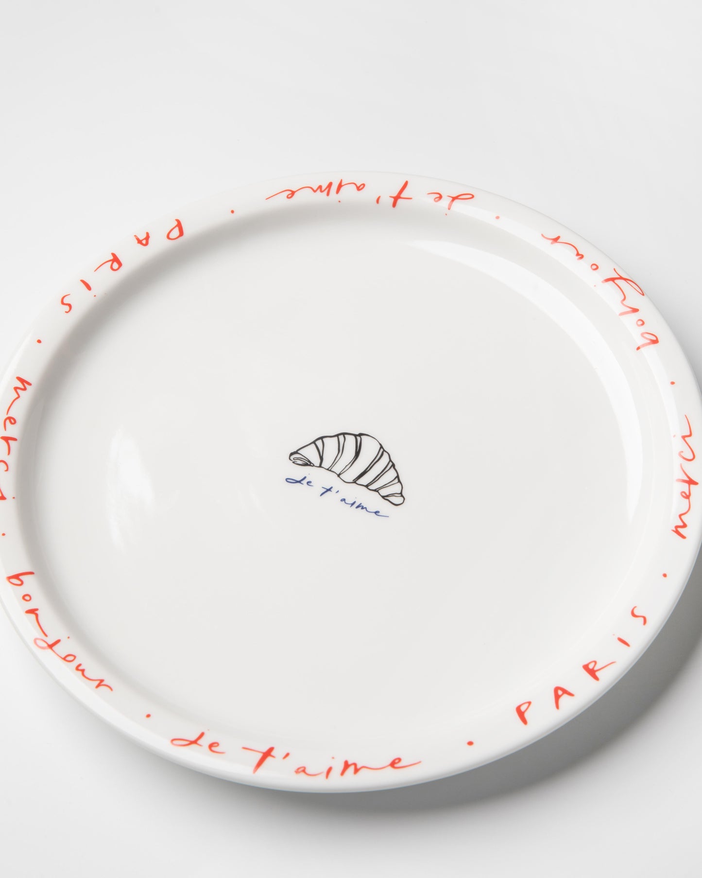 Paris Croissant Plates